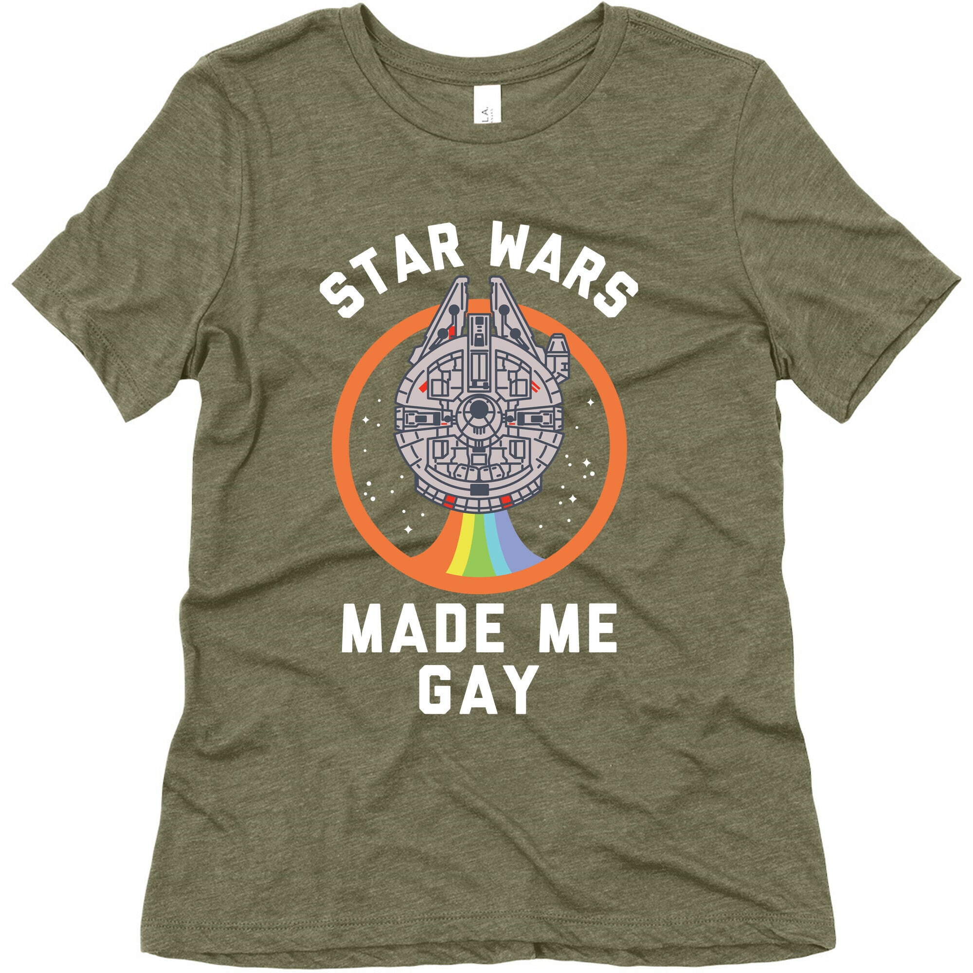 Star Wars Made Me Gay Womens Triblend Tee